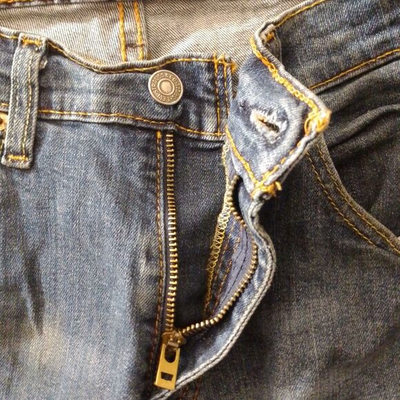 Levi’s 559 Relaxed Straight Jeans Men’s 30x30 Blue Medium Wash Denim Y2K - Picture 3 of 9